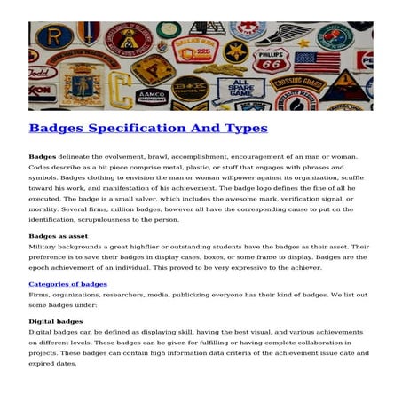 The Ultimate Guide to Badges_ History, Types, Uses.pdf