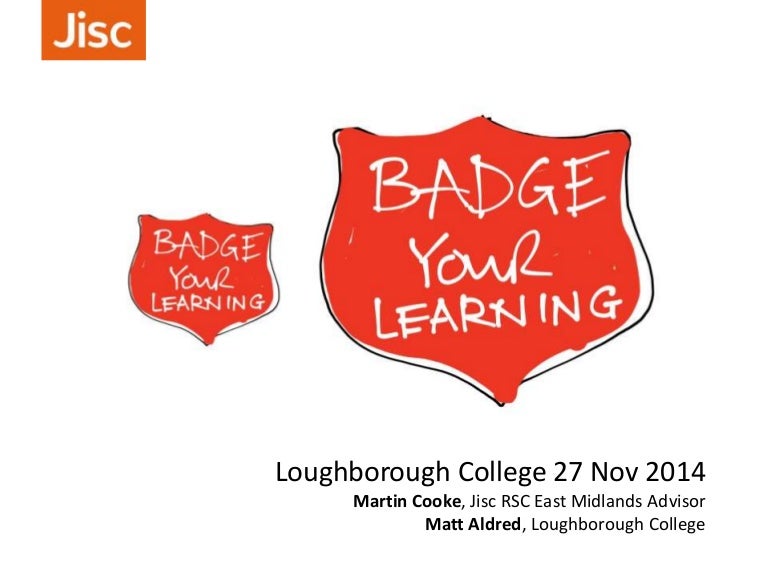 Badge your learning