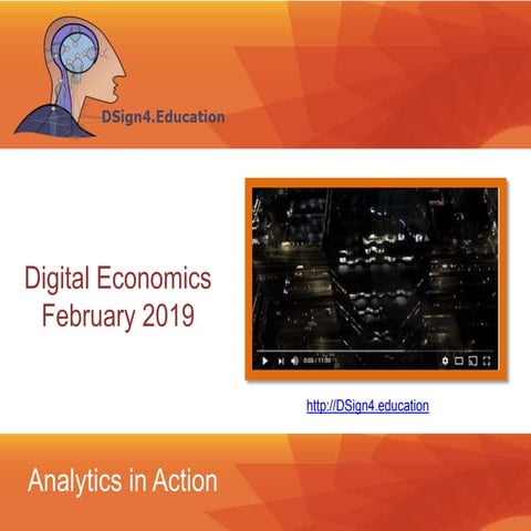 Analytics in Action - the Digital Economy