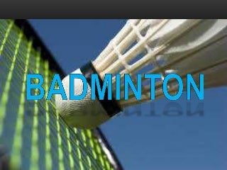 Badminton Grade 7 Physical Education