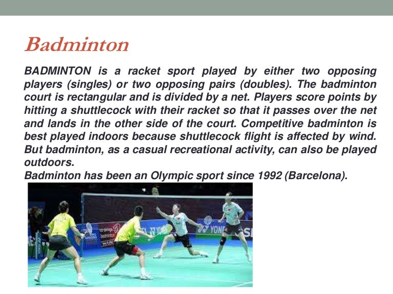 Badminton