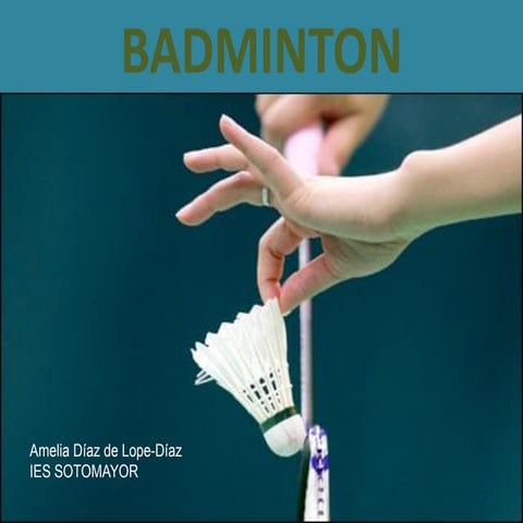 Badminton 2nd ESO