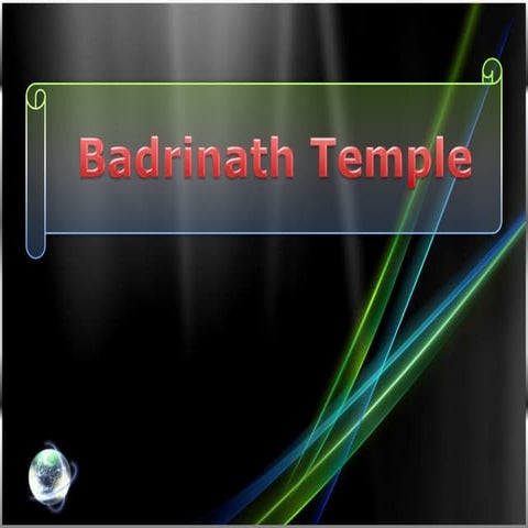 Badrinath temple