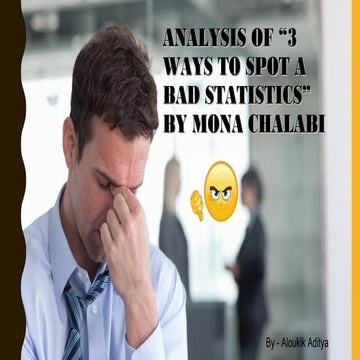 Analysis of 
