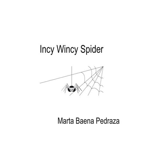 Incy Wincy Spider Song Marta | PPT