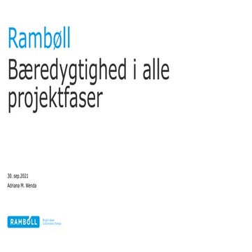 Baeredygtighed i-vandsektoren