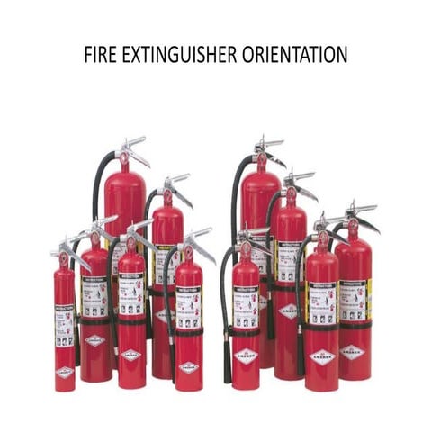 Bae Systems Fire Extinguisher Orientation Class As Of 9 2 2011