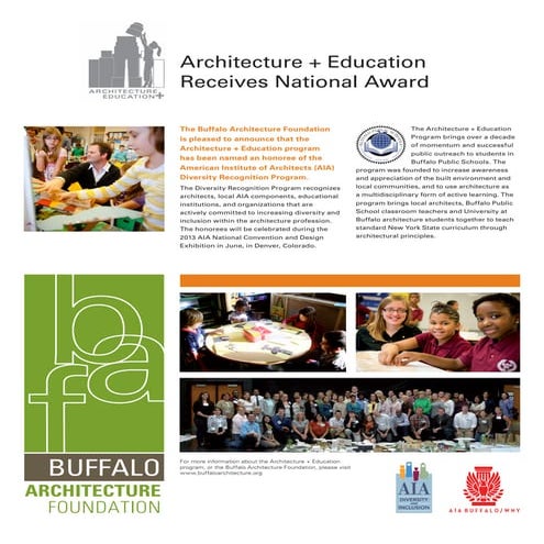 Arch+Ed Award Announcement