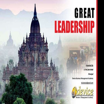  BFBM(8-2016) Bagan great leadership