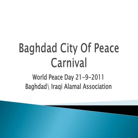 Baghdad city of peace carnival
