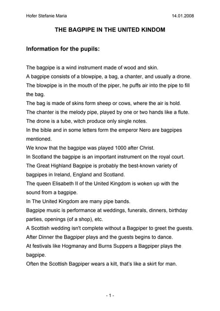 Bagpipe
