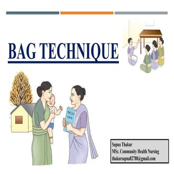 BAG TECHNIQUE Bag technique-a tool making use of public health bag through wh...