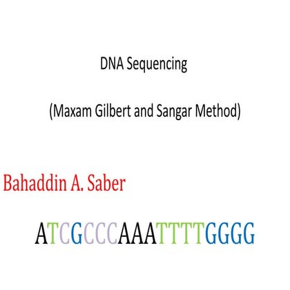 Bahaddin DNA sequencing 