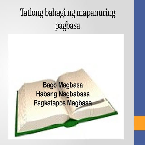 BAHAGI-NG-MAPANURING-PAGBASA Quipper Lesson | PPTX