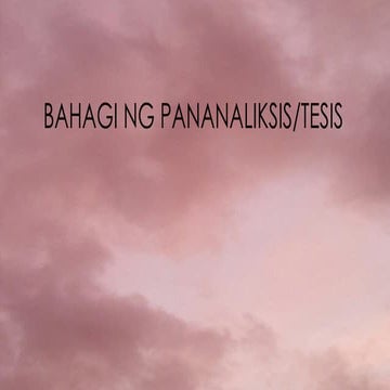 Talakay 4- Buod o Sinopsis Filipino sa Piling Larang pptx | PPTX