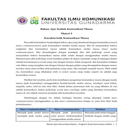Bahan Ajar Komunikasi Massa - FIKOM Gunadarma.pdf