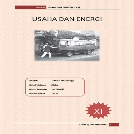 Bahan ajar usaha dan energi