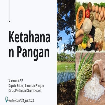 KETAHANAN PANGAN DI Indonesia dan Desa.pptx