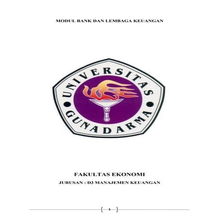 Bahan buku bank dan lembaga keuangan 1 | PDF
