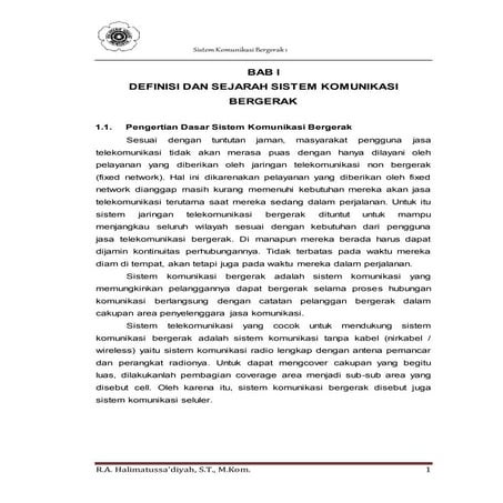 Bahan kuliah sis komber