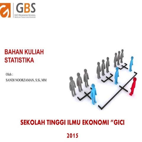 Bahan kuliah statistika gbs
