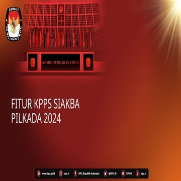 RAKOR Pembentukan KPPS KPPS pemilu tahun 2024 | PPTX