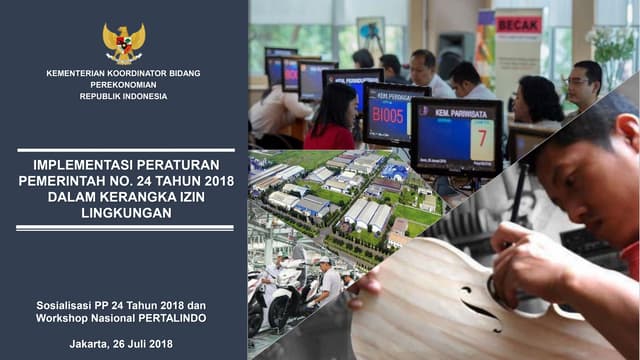 Bahan Sosialisasi PP 24 18 Pertalindo pdf Bahan Sosialisasi PP 24 18 Pertalindo pdf