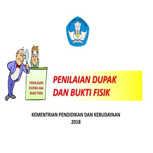 Bahan tayang dupak terbaru ( DUPAK )