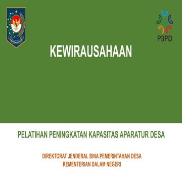 BAHAN TAYANG KEWIRAUSAHAAN bahan ajar terpadu | PPTX