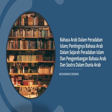 mengenal karakteristik Bahasa Arab dalam linguistik | PPTX