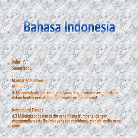 Bahasa indonesia