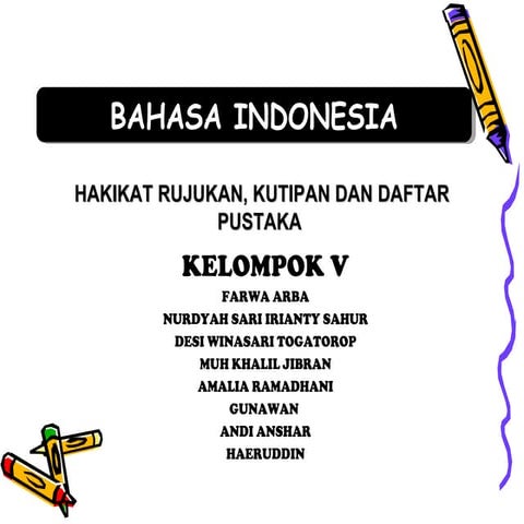 Bahasa indonesia Febrianti