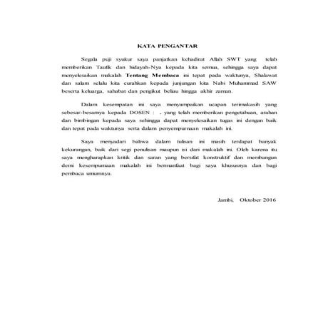 Bahasa indonesia tentang membaca