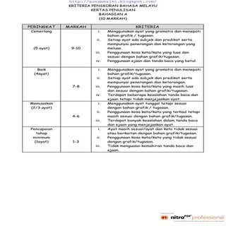 Bahasa melayu upsr   modul pecutan ...