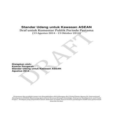 [Bahasa] shrimp standard for the asean region