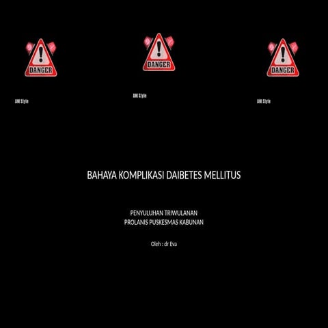 Komplikasi dm by dr gabriella | PPTX
