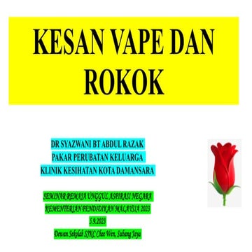 Bahaya vape dan rokok (Seminar Remaja Kebangsaan)-1.pptx