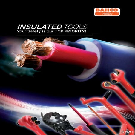 Bahco 1000V Insulated tools | PDF