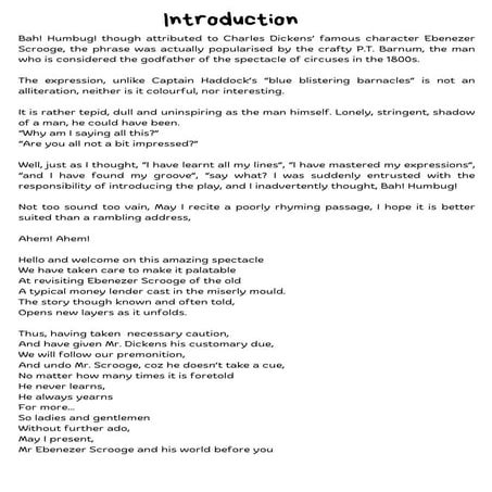 Bah! Humbug! Charles Dickens Ebenezer Scrooge