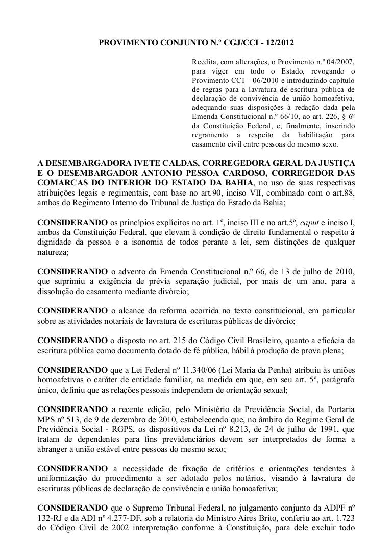 Bahia: Casamento Igualitário