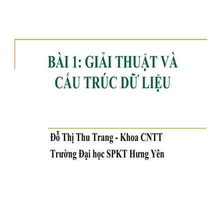 Bai 1   tong quan ve ctdl&amp;gt
