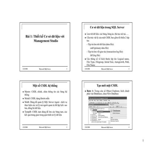Comprehensive Guide to Designing and Managing Databases with Microsoft ...