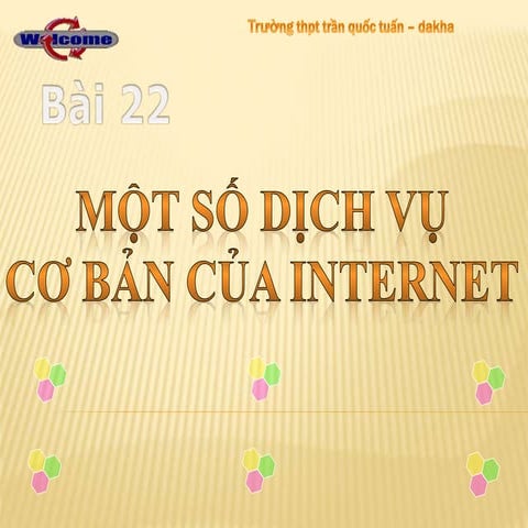 Bai 22 mot so dich vu co ban cua internet (1)