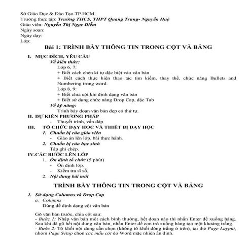 Giao trinh bieu mau marc | DOCX