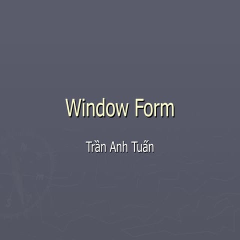Window Form