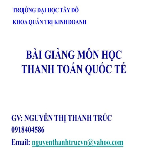 BAI GIANG THANH TOAN QUOC TE.pptx