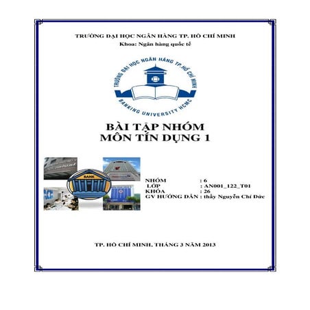 quy trình tín dụng