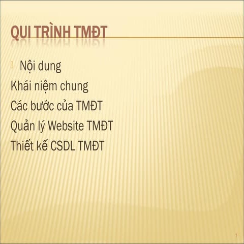 Bai iii   quy trinh tmdt