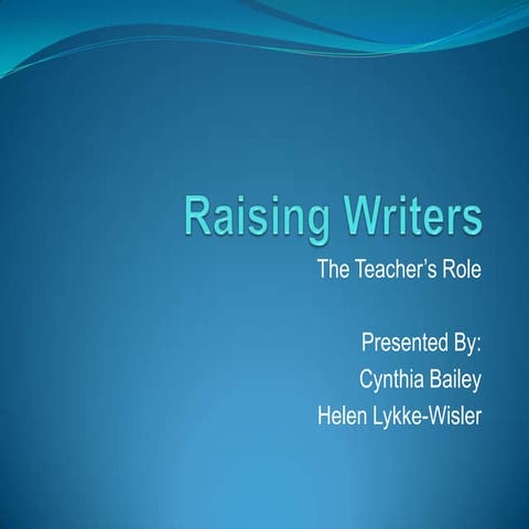 Bailey lykkee wisler raising writers3onetoadapt 1