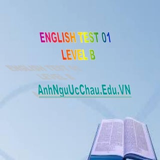 Ôn Thi Bằng B Tiếng Anh Chứng Chỉ Q...